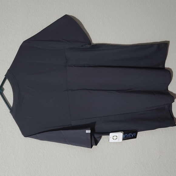Infinity Shirt Scrub Small Gray Wellmed New - Picture 5 of 10